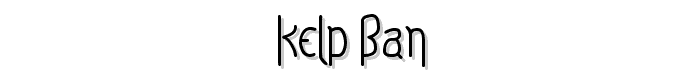 Kelp Ban font